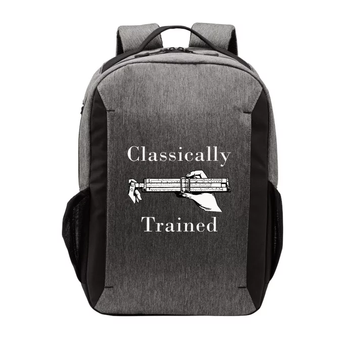 Slide Rule Classically Trained Student Instrument Vector Backpack