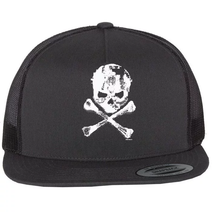 Stray Rats Digi Skull Flat Bill Trucker Hat