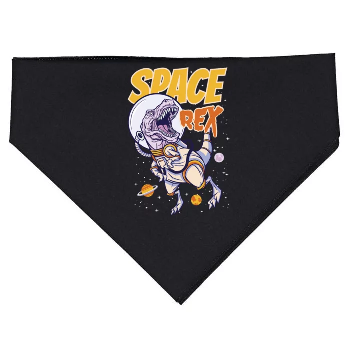 Space Rex Dinosaur Galaxy USA-Made Doggie Bandana