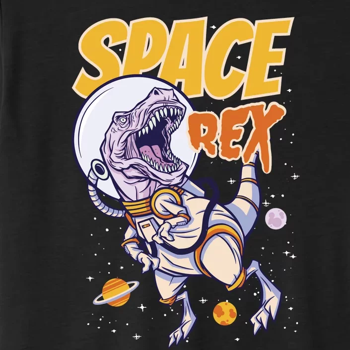 Space Rex Dinosaur Galaxy ChromaSoft Performance T-Shirt