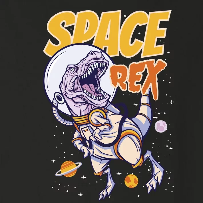 Space Rex Dinosaur Galaxy Toddler Long Sleeve Shirt