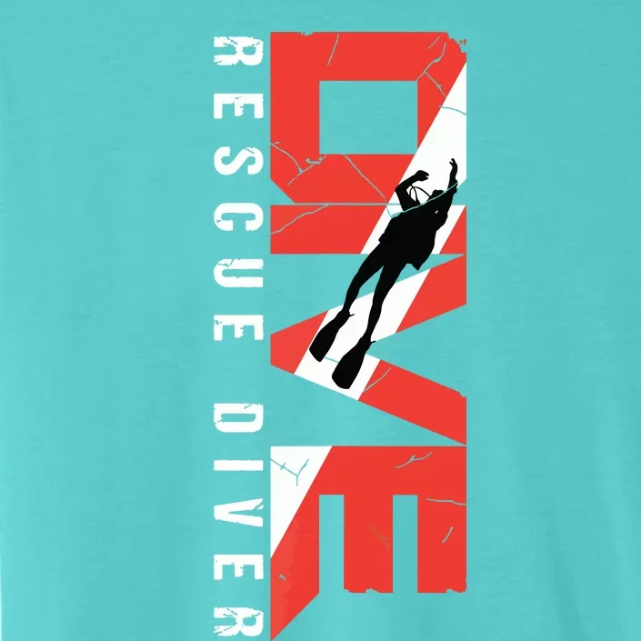 SCUBA Rescue Diver For Instructors Students Divers ChromaSoft Performance T-Shirt