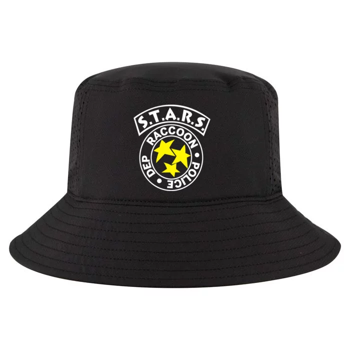 Stars Raccoon Dep Police Cool Comfort Performance Bucket Hat