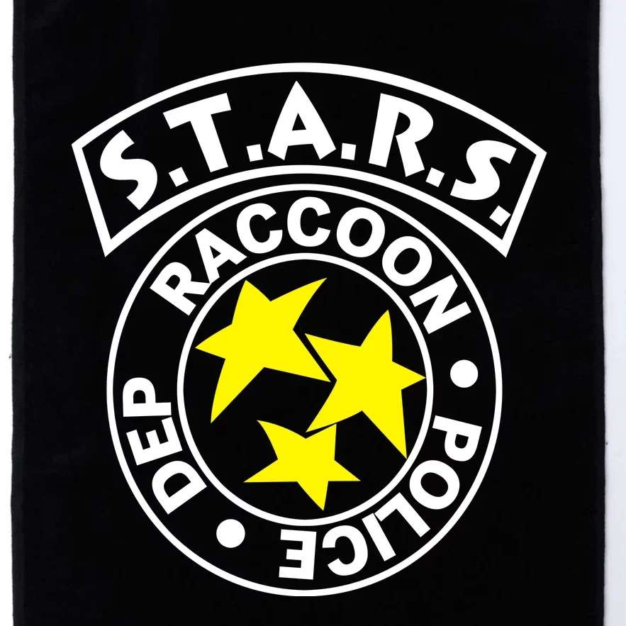 Stars Raccoon Dep Police Platinum Collection Golf Towel