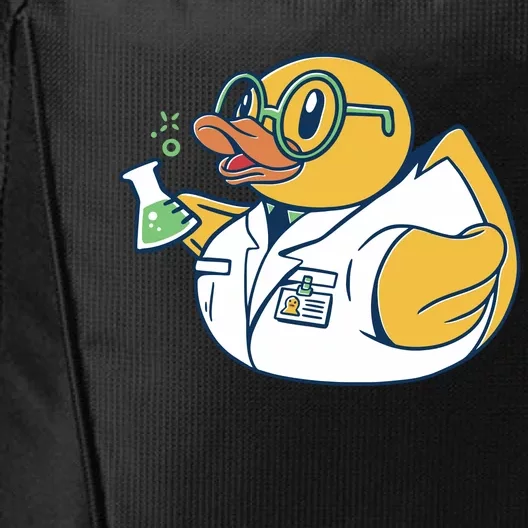 Scientist Rubber Duck Chemist City Backpack