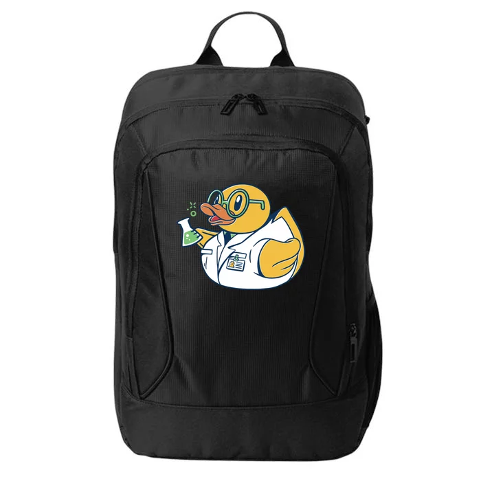 Scientist Rubber Duck Chemist City Backpack