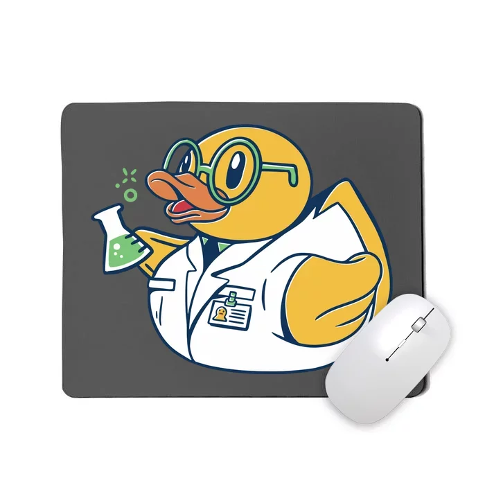 Scientist Rubber Duck Chemist Mousepad