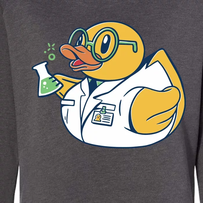 Scientist Rubber Duck Chemist Womens California Wash Sweatshirt