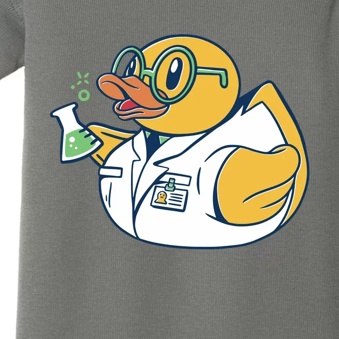 Scientist Rubber Duck Chemist Baby Bodysuit