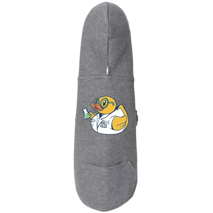 Scientist Rubber Duck Chemist Doggie 3-End Fleece Hoodie