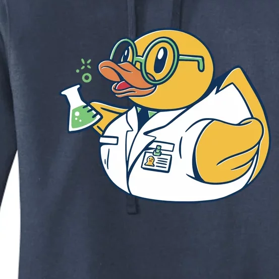 Scientist Rubber Duck Chemist Women's Pullover Hoodie