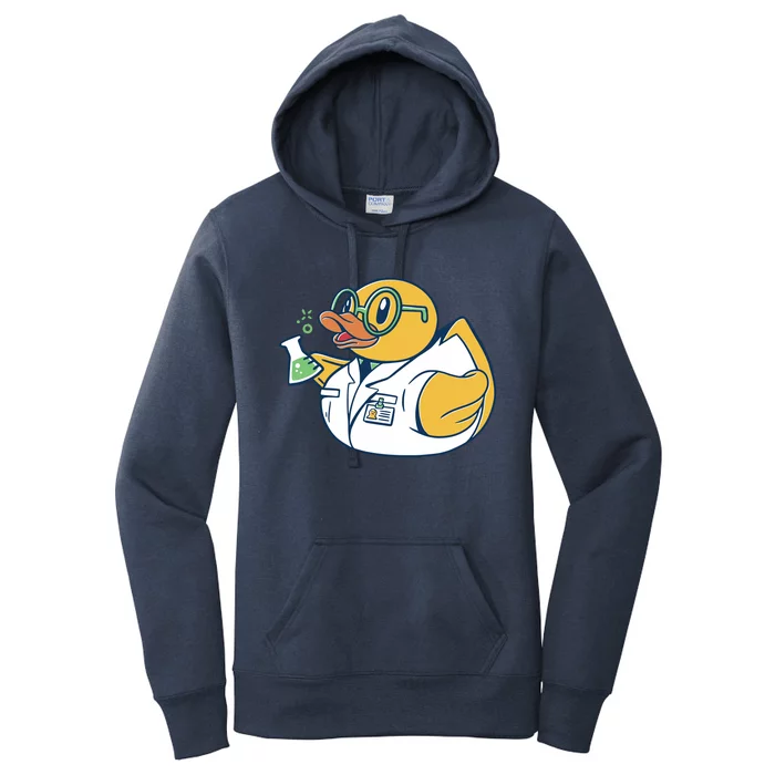 Scientist Rubber Duck Chemist Women's Pullover Hoodie