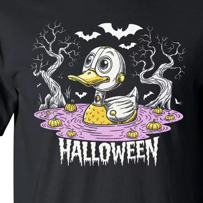 Spooky Rubber Duck Halloween Custome Cool Duckling Lover Tall T-Shirt