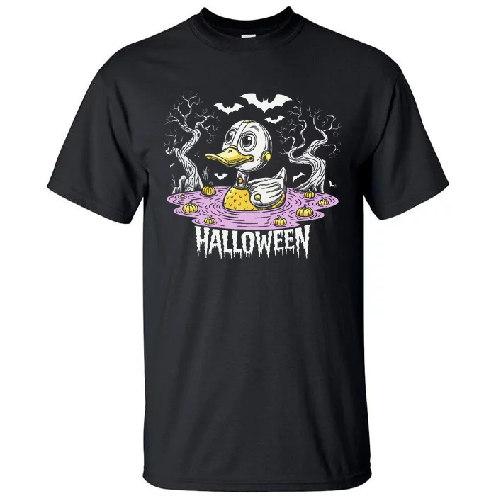 Spooky Rubber Duck Halloween Custome Cool Duckling Lover Tall T-Shirt