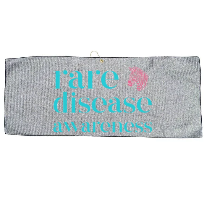 Summer Rare Disease Awareness With Zebra Large Microfiber Waffle Golf Towel