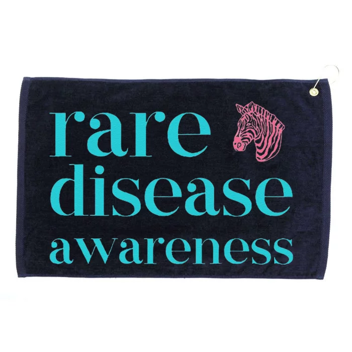 Summer Rare Disease Awareness With Zebra Grommeted Golf Towel