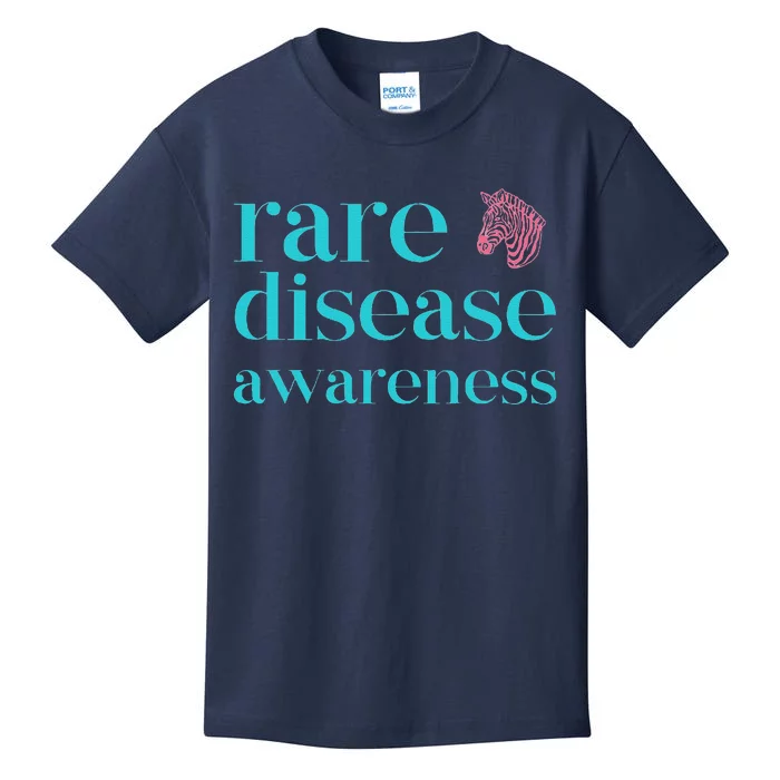 Summer Rare Disease Awareness With Zebra Kids T-Shirt