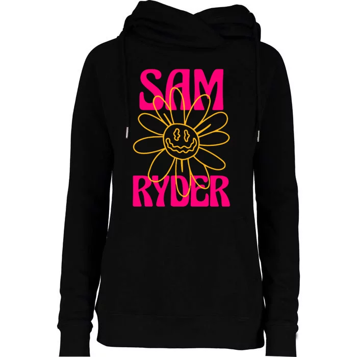 Sam Ryder Daisy Womens Funnel Neck Pullover Hood