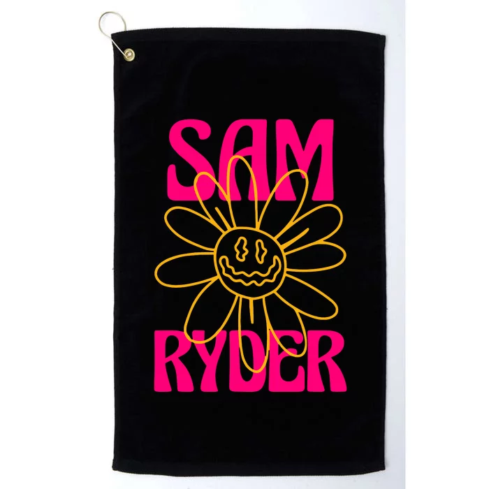 Sam Ryder Daisy Platinum Collection Golf Towel