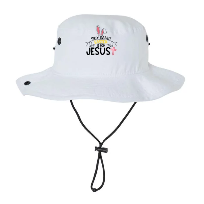 Silly Rabbit Easter Is For Jesus Cross Legacy Cool Fit Booney Bucket Hat