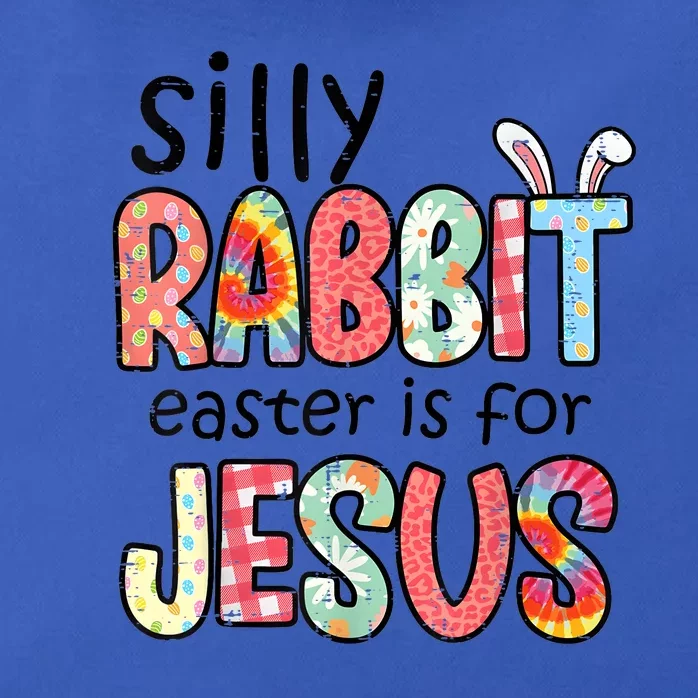 Silly Rabbit Easter For Jesus Religious Zip Tote Bag