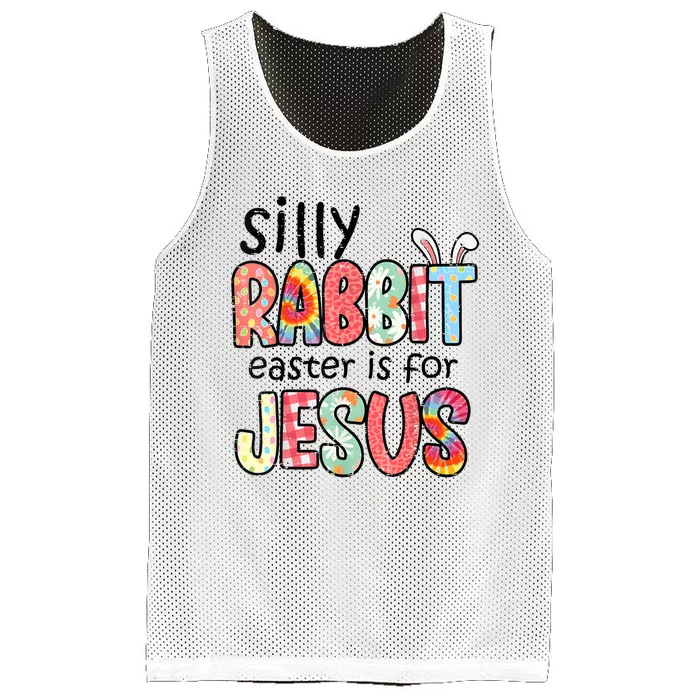 Silly Rabbit Easter For Jesus Religious Mesh Reversible Basketball Jersey Tank