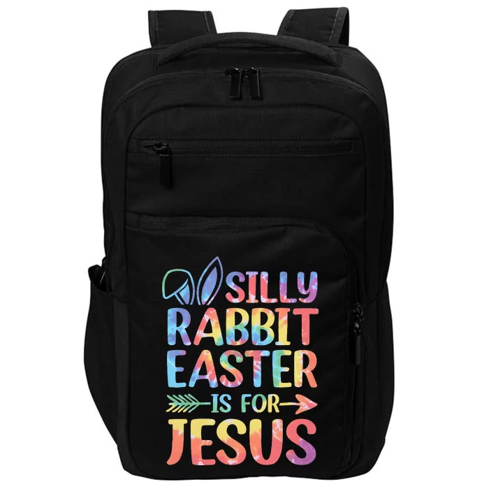 Silly Rabbit Easter Is For Jesus Religious Christian Faith Impact Tech Backpack