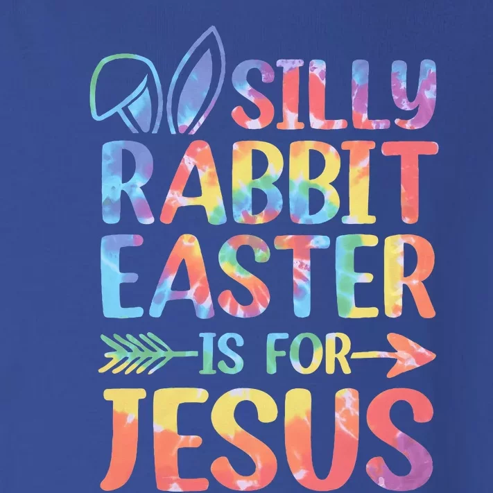 Silly Rabbit Easter Is For Jesus Religious Christian Faith Toddler Long Sleeve Shirt