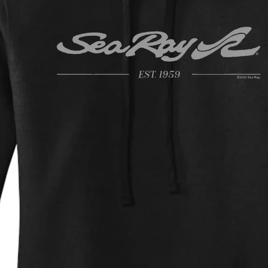 Sea Ray Est 1959 White Women's Pullover Hoodie