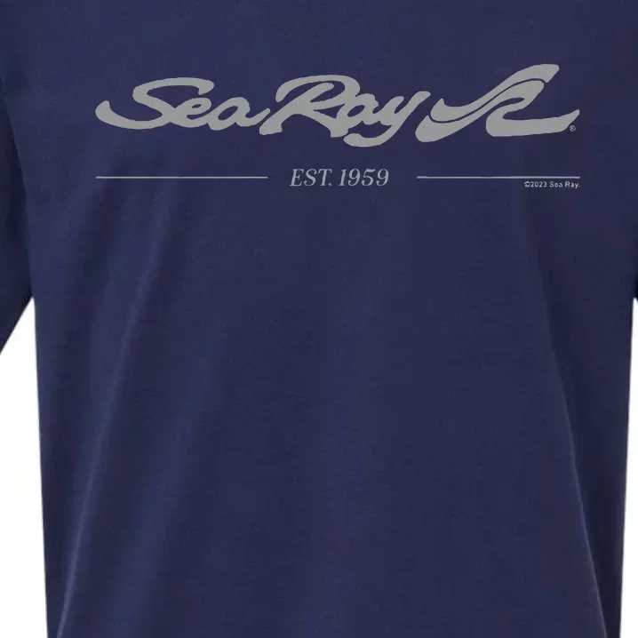 Sea Ray Est 1959 White Sueded Cloud Jersey T-Shirt