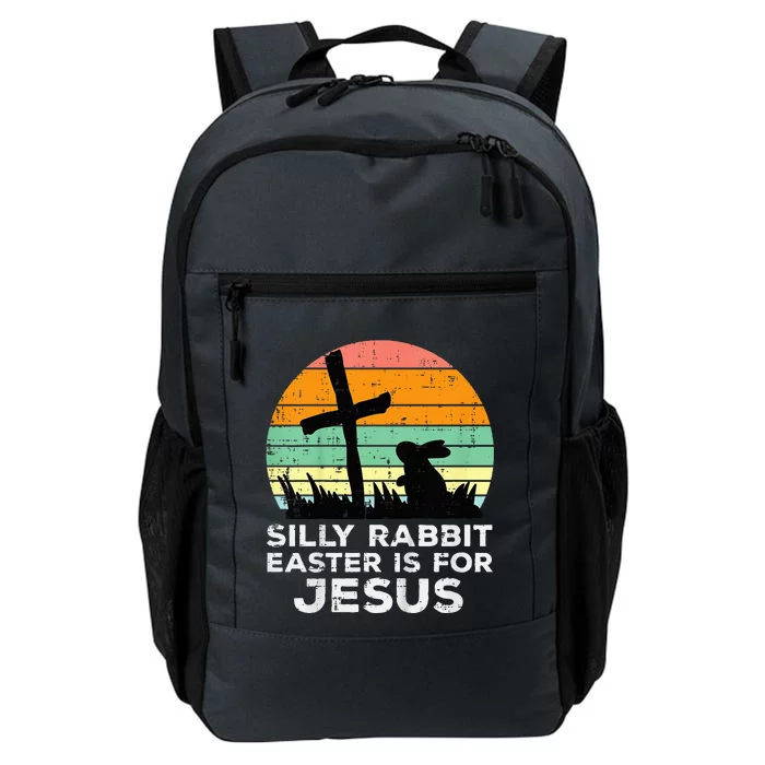 Silly Rabbit Easter Is For Jesus Christians Daily Commute Backpack