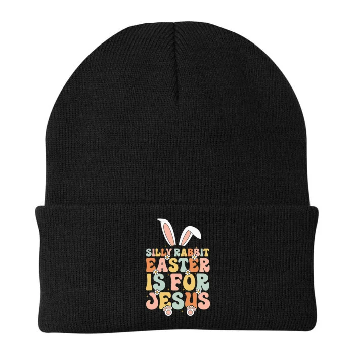 Silly Rabbit Easter Is For Jesus Easter Knit Cap Winter Beanie