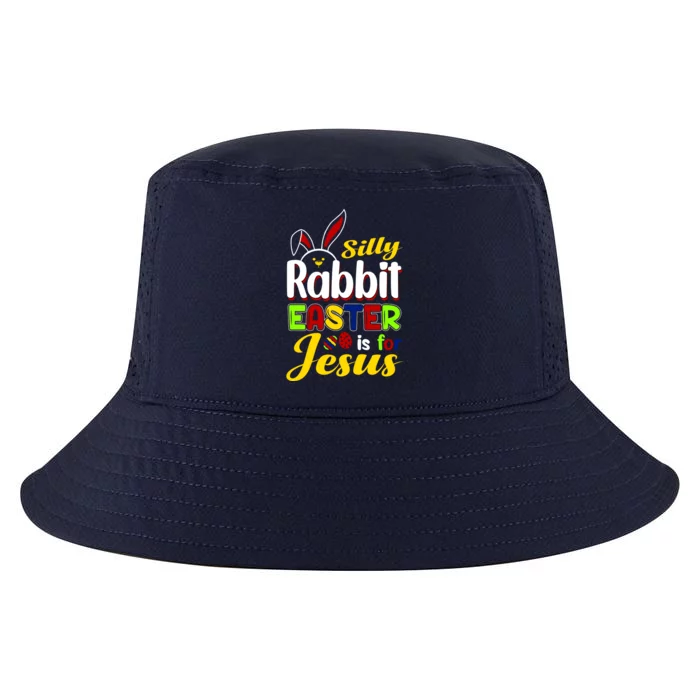 Silly Rabbit Easter Is For Jesus Funny Easter Cool Comfort Performance Bucket Hat