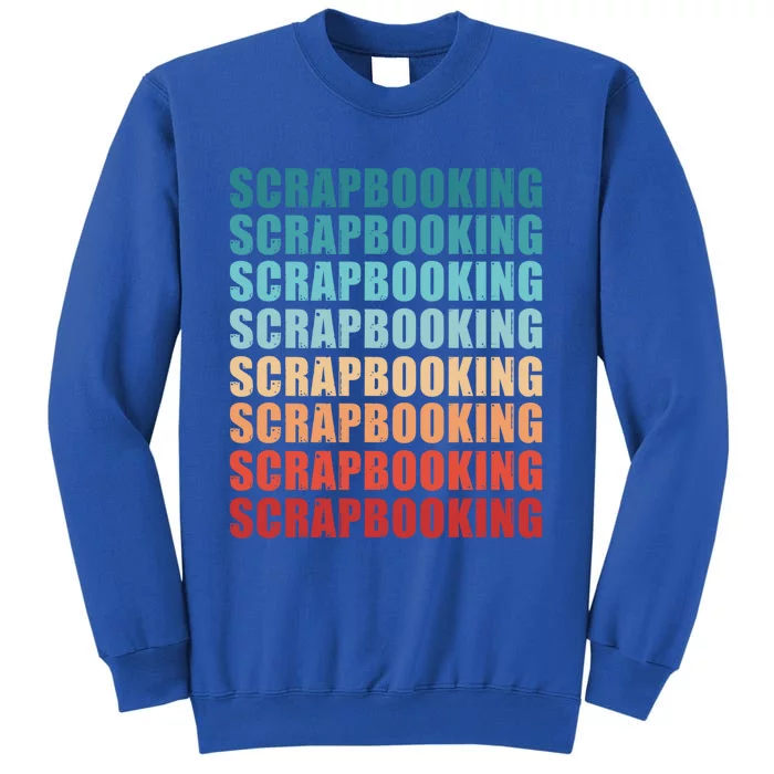 Scrapbooking Retro Fathers Day Vintage Meaningful Gift Sweatshirt