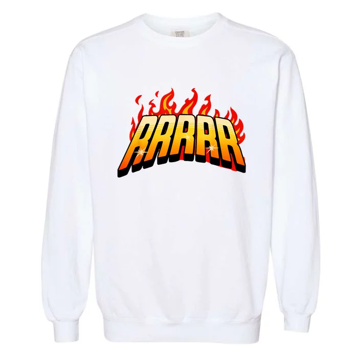 Slangteez Rrrrrrr Funny Garment-Dyed Sweatshirt