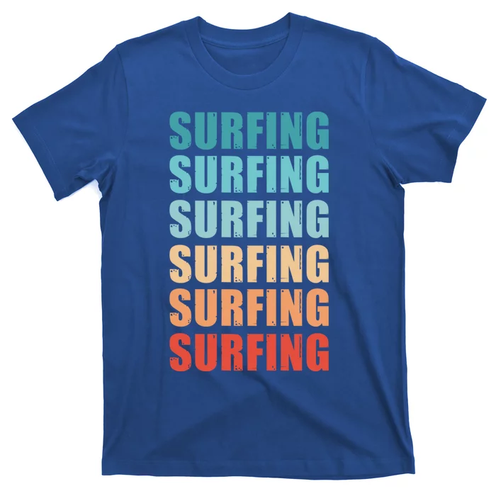 Surfing Retro Fathers Day Vintage Meaningful Gift T-Shirt