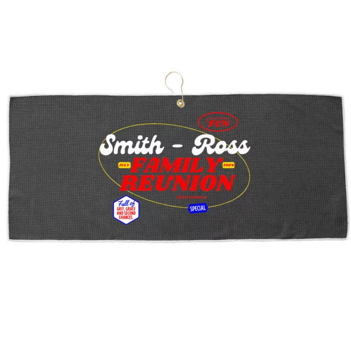 Smith Ross Family Reunion Large Microfiber Waffle Golf Towel