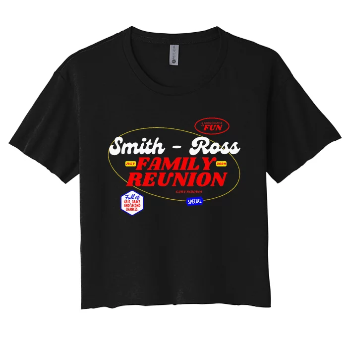 Smith Ross Family Reunion Women's Crop Top Tee