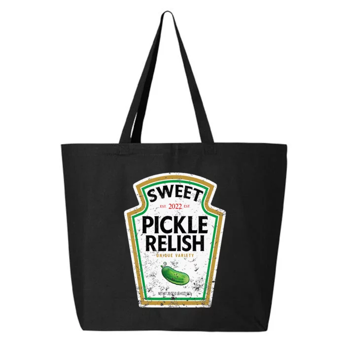 Sweet Relish Funny Halloween Condiment Green Pickle 25L Jumbo Tote