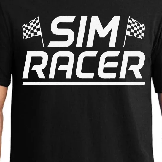 Sim Racer Gaming Simulation Race Car Sim Racing Pajama Set