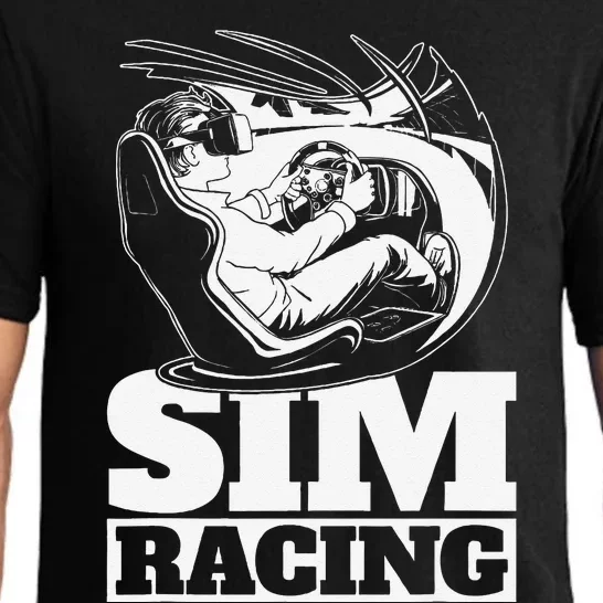 Sim Racer Gaming Simulation Race Car Sim Racing Pajama Set