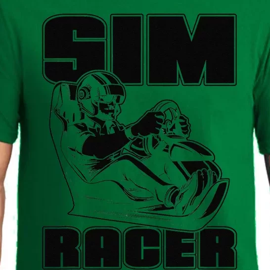 Sim Racer Gaming Simulation Race Car Sim Racing Pajama Set