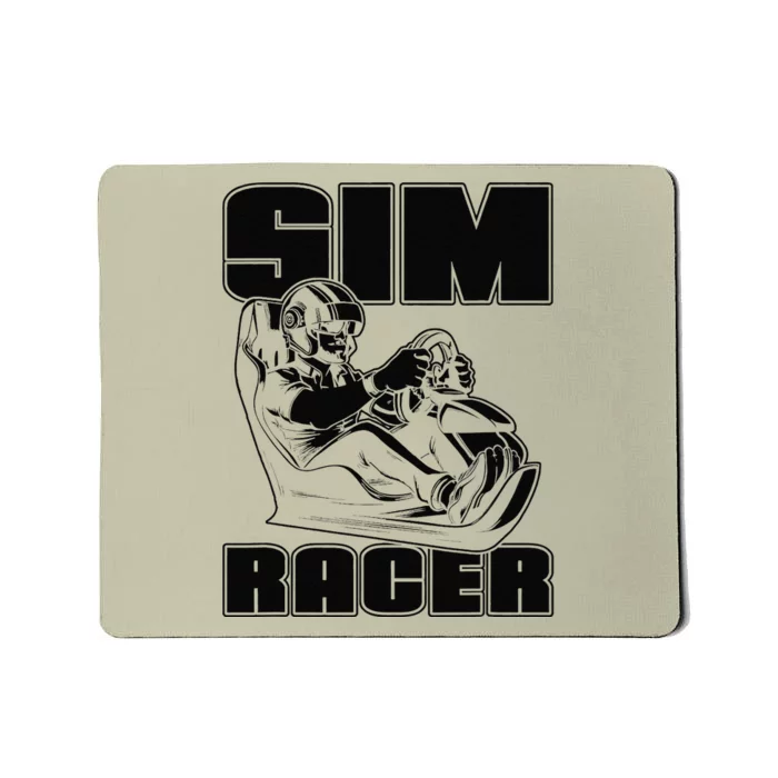 Sim Racer Gaming Simulation Race Car Sim Racing Mousepad