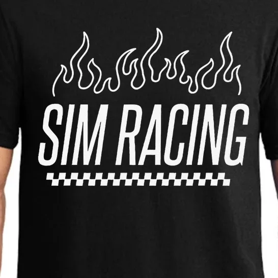 Sim Racer Gaming Race Car Simulation Sim Racing Pajama Set