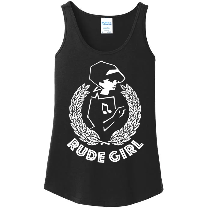 Ska Rude Girl Ska Music Ska Reggae Music Ladies Essential Tank