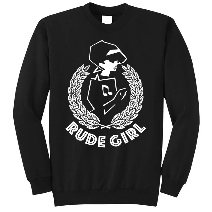 Ska Rude Girl Ska Music Ska Reggae Music Tall Sweatshirt