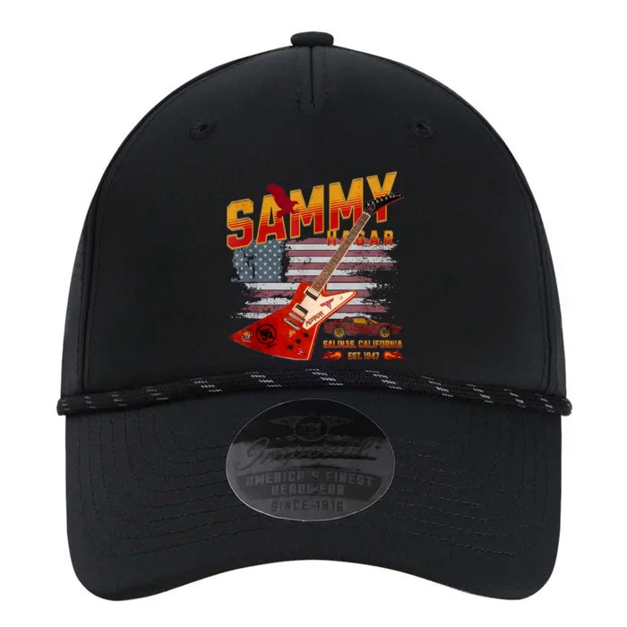 Sammy Red Guitar Rock Both Worlds Vh Concert Performance The Dyno Cap