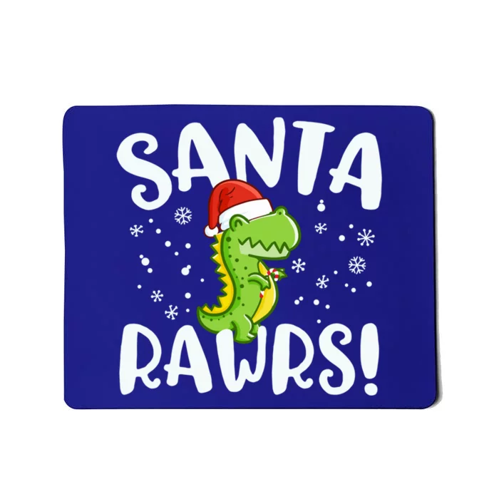 Santa Rawrs Green Dinosaur Cute Reptile Christmas Gift Great Gift Mousepad