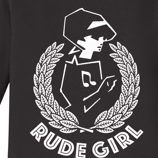 Ska Rude Girl Ska Music Ska Reggae Music Baby Long Sleeve Bodysuit