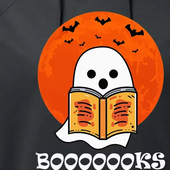 Spooky Reads Halloween Book Collection Performance Fleece Hoodie